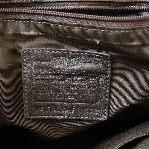 REHAB Vintage Coach Brown and Patchwork Shoulder Bags - Picture 9 of 14